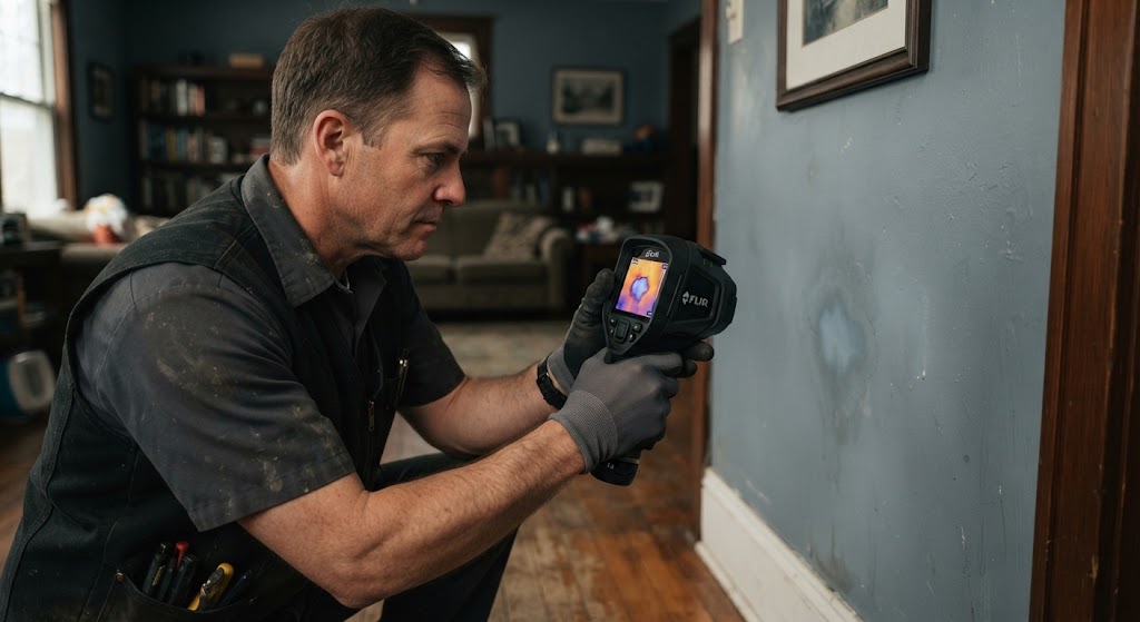 Leak detection service image