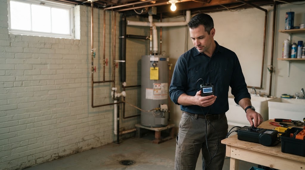 Leak detection service image
